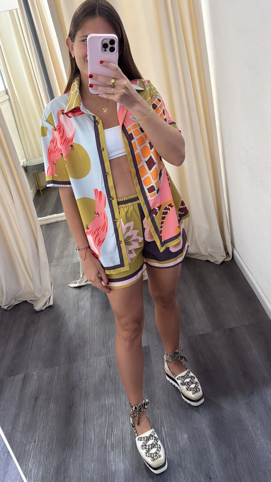 SHIRT & SHORT SET